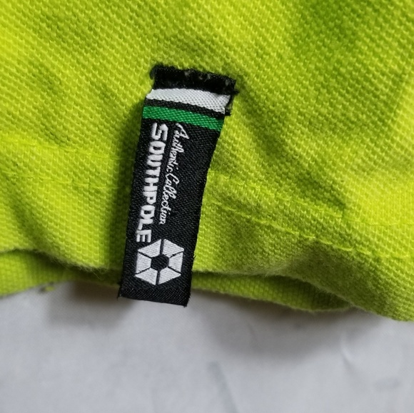 Neon Green Polo - Picture 3 of 5